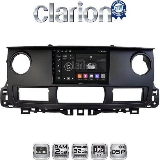 CLARION GL31925 Οθόνη OEM Multimedia Αυτοκινήτου για Renault Traffic 2003 > 2011 (CarPlay/AndroidAuto/BT/GPS/WIFI)