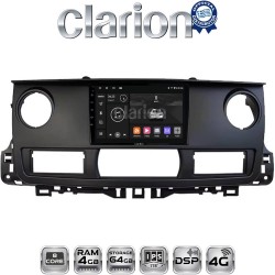CLARION GL72925 Οθόνη OEM Multimedia Αυτοκινήτου για Renault Traffic 2003 > 2011 (CarPlay/AndroidAuto/BT/GPS/WIFI/GPRS)