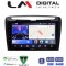 LM Digital - LM ZW8612 GPS Οθόνη OEM Multimedia Αυτοκινήτου για Lancia Ypsilon 2011 > 2024 (CarPlay/AndroidAuto/BT/GPS/WIFI)