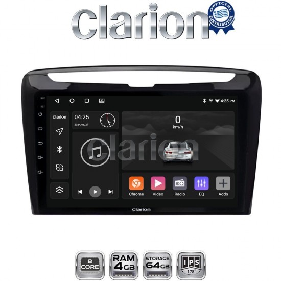 CLARION GL53612 Οθόνη OEM Multimedia Αυτοκινήτου για 9 (CarPlay/AndroidAuto/BT/GPS/WIFI/GPRS)