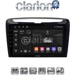 CLARION GL72612 Οθόνη OEM Multimedia Αυτοκινήτου για Lancia Ypsilon 2011 > 2024 (CarPlay/AndroidAuto/BT/GPS/WIFI/GPRS)