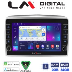LM Digital - LM ZG4289 GPS Οθόνη OEM Multimedia Αυτοκινήτου για Lancia Ypsilon 2006 > 2010 (CarPlay/AndroidAuto/BT/GPS/WIFI/GPRS)