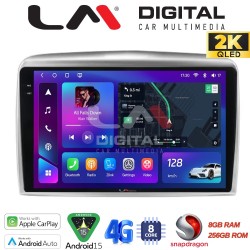 LM Digital - LM ZQ8289 GPS Οθόνη OEM Multimedia Αυτοκινήτου για Lancia Ypsilon 2006 > 2010 (CarPlay/AndroidAuto/BT/GPS/WIFI/GPRS)