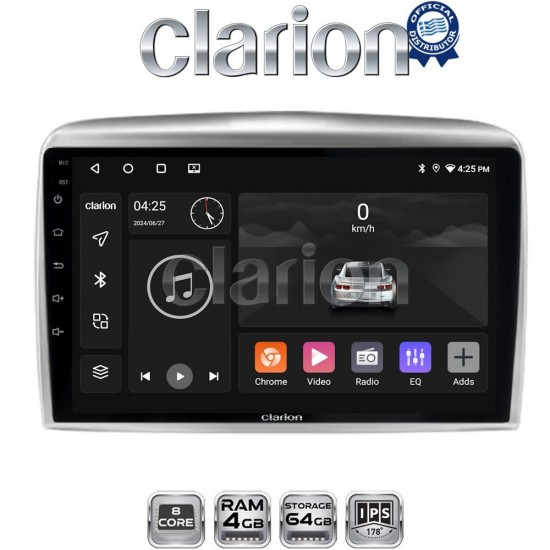 CLARION GL53289 Οθόνη OEM Multimedia Αυτοκινήτου για 9 (CarPlay/AndroidAuto/BT/GPS/WIFI/GPRS)