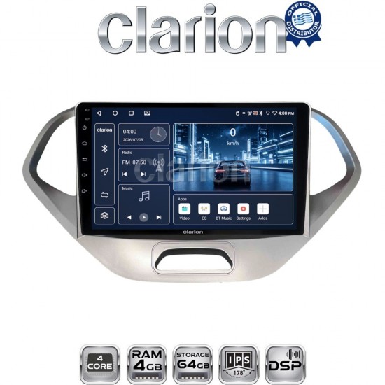 CLARION GL32499S Οθόνη OEM Multimedia Αυτοκινήτου για Ford KA 2016 > (CarPlay/AndroidAuto/BT/GPS/WIFI/GPRS)