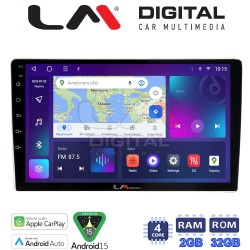 LM Digital - LM ZN4566B GPS Οθόνη OEM Multimedia Αυτοκινήτου για Toyota ProAce 2013 > 2016 Citroen C2 2003 > 2009 Citroen C3 2001 > 2010 Citroen Jumpy 2007 > 2016 Citroen Berlingo 2008 > 2019 Peugeot 307 2001 > 2008 Peugeot Expert 2008 &