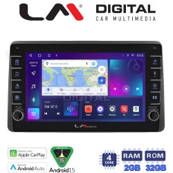 LM Digital - LM ZG4434B GPS Οθόνη OEM Multimedia Αυτοκινήτου για Dacia Duster 2019 (CarPlay/AndroidAuto/BT/GPS/WIFI/GPRS)