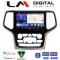 LM Digital - LM ZK8534A GPS Οθόνη OEM Multimedia Αυτοκινήτου για Jeep Grand Cherokee 2014 > 2019 (CarPlay/AndroidAuto/BT/GPS/WIFI)