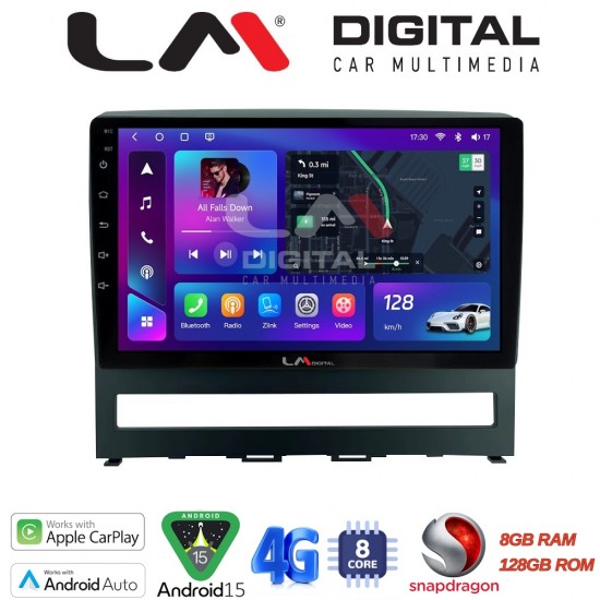 LM Digital - LM ZT8008 GPS Οθόνη OEM Multimedia Αυτοκινήτου για Fiat Albea - Palio - Idea 2004 > 2012 (CarPlay/AndroidAuto/BT/GPS/WIFI/GPRS)