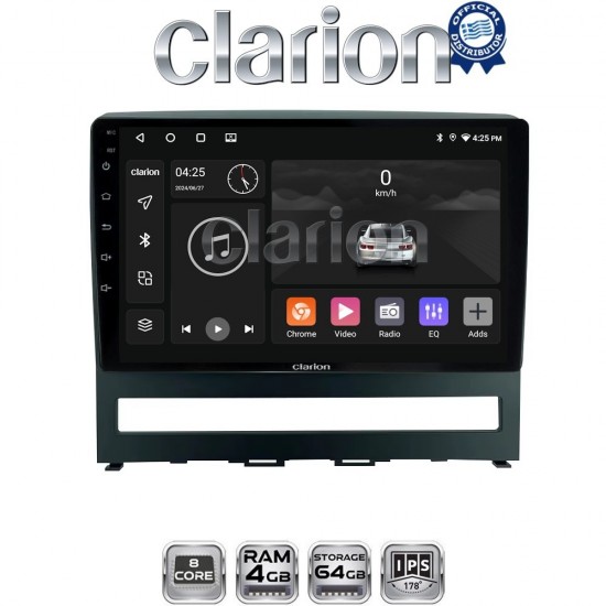 CLARION GL53008 Οθόνη OEM Multimedia Αυτοκινήτου για 9 (CarPlay/AndroidAuto/BT/GPS/WIFI/GPRS)