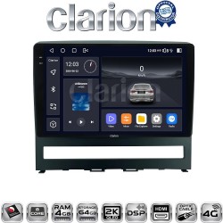 CLARION GL74008 Οθόνη OEM Multimedia Αυτοκινήτου για Fiat Albea - Palio - Idea 2004 > 2012 (CarPlay/AndroidAuto/BT/GPS/WIFI/GPRS)
