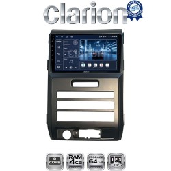 CLARION GL53964 Οθόνη OEM Multimedia Αυτοκινήτου για 9 (CarPlay/AndroidAuto/BT/GPS/WIFI/GPRS)