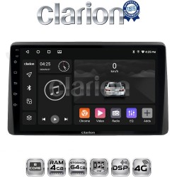 CLARION GL72434B Οθόνη OEM Multimedia Αυτοκινήτου για Dacia Duster 2019 (CarPlay/AndroidAuto/BT/GPS/WIFI/GPRS)