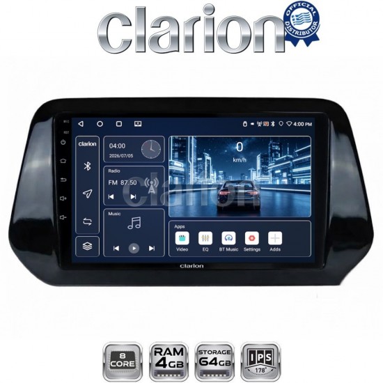 CLARION GL53573H Οθόνη OEM Multimedia Αυτοκινήτου για 9 (CarPlay/AndroidAuto/BT/GPS/WIFI/GPRS)