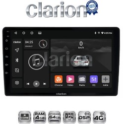 CLARION GL72592 Οθόνη OEM Multimedia Αυτοκινήτου για Fiat Panda 2003 > 2012 (CarPlay/AndroidAuto/BT/GPS/WIFI/GPRS)