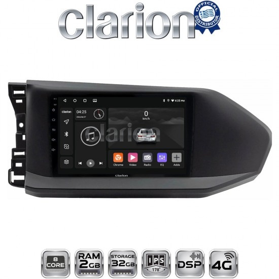CLARION GL71602 Οθόνη OEM Multimedia Αυτοκινήτου για VW Caddy 2023> (CarPlay/AndroidAuto/BT/GPS/WIFI)