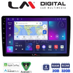LM Digital - LM ZN4592 GPS Οθόνη OEM Multimedia Αυτοκινήτου για Fiat Panda 2003 > 2012 (CarPlay/AndroidAuto/BT/GPS/WIFI/GPRS)