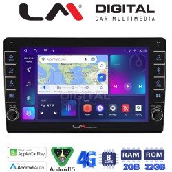 LM Digital - LM ZG8592 GPS Οθόνη OEM Multimedia Αυτοκινήτου για Fiat Panda 2003 > 2012 (CarPlay/AndroidAuto/BT/GPS/WIFI/GPRS)
