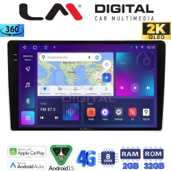 LM Digital - LM ZB8566B GPS Οθόνη OEM Multimedia Αυτοκινήτου για Toyota ProAce 2013 > 2016 Citroen C2 2003 > 2009 Citroen C3 2001 > 2010 Citroen Jumpy 2007 > 2016 Citroen Berlingo 2008 > 2019 Peugeot 307 2001 > 2008 Peugeot Expert 2008 &
