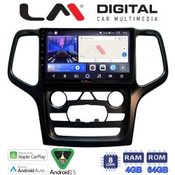 LM Digital - LM ZK8537B GPS Οθόνη OEM Multimedia Αυτοκινήτου για Jeep Grand Cherokee 2014 > 2019 (CarPlay/AndroidAuto/BT/GPS/WIFI)
