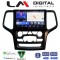 LM Digital - LM ZK8537B GPS Οθόνη OEM Multimedia Αυτοκινήτου για Jeep Grand Cherokee 2014 > 2019 (CarPlay/AndroidAuto/BT/GPS/WIFI)
