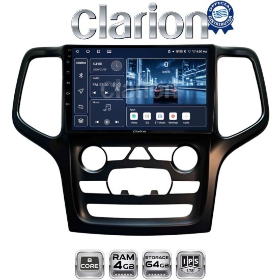 CLARION GL53537B Οθόνη OEM Multimedia Αυτοκινήτου για 9 (CarPlay/AndroidAuto/BT/GPS/WIFI/GPRS)