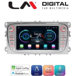 LM Digital - LM LX003 Οθόνη OEM Multimedia Αυτοκινήτου για Ford Focus 2007 > 2013 Galaxy 2007 > 2013 Mondeo 2007 > 2013 S-Max 2007 > 2013 (CarPlay/AndroidAuto/BT/WIFI) Linux OS