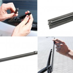 ΛΑΣΤΙΧΟ ΠΙΣΩ ΥΑΛΟΚΑΘΑΡΙΣΤΗΡΑ 29cm R291 ΜΕ ΛΑΜΑ ΑΝΟΞΕΙΔΩΤΟΥ ΧΑΛΥΒΑ ΚΑΙ ΓΡΑΦΙΤΗ - ΕΥΚΟΛΗΣ ΤΟΠΟΘΕΤΗΣΗΣ