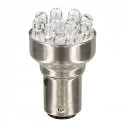 ΛΑΜΠΑ ΔΙΠΟΛΙΚΗ 11LED ΚΟΚΚΙΝΟ ΧΡΩΜΑ 12V