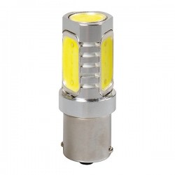 P21W 12V BA15s MEGA-LED20 ΑΛΟΥΜΙΝΙΟΥ COB ΔΙΑΘΛΑΣΗΣ (ΜΟΝΟΠΟΛΙΚΟ) BLISTER 1ΤΕΜ.