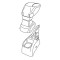 Βάση αντάπτορας τεμπέλη για CHEVROLET AVEO 05/11+  Lampa - 1 τεμ.