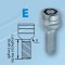 ΜΠΟΥΛΟΝΙΑ ΑΣΦΑΛΕΙΑΣ 12x1,50 39,9mm (17) ΣΦΑΙΡΙΚΑ E050