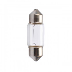 ΛΑΜΠΑΚΙΑ ΠΛΑΦΟΝΙΕΡΑΣ 10W 12V SV8,5 31mm STANDARD ΑΛΟΓΟΝΟΥ ΚΟΥΤΙ 10ΤΕΜ.