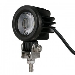 M-Tech - Προβολέας Εργασίας Working Lamp Flood 10-32V 10W 800lm CREE LED Στρογγυλός 57x57x57 mm - 1 Τεμ. (WLC22/MT)
