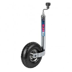 ΤΡΟΧΟΣ ΡΥΜΟΥΛΚΗΣΗΣ ΤΡΕΙΛΕΡ JOCKEY WHEEL ΥΨΟΥΣ 490-750mm ΜΕ ΜΕΓΙΣΤΟ ΦΟΡΤΙΟ 150kg