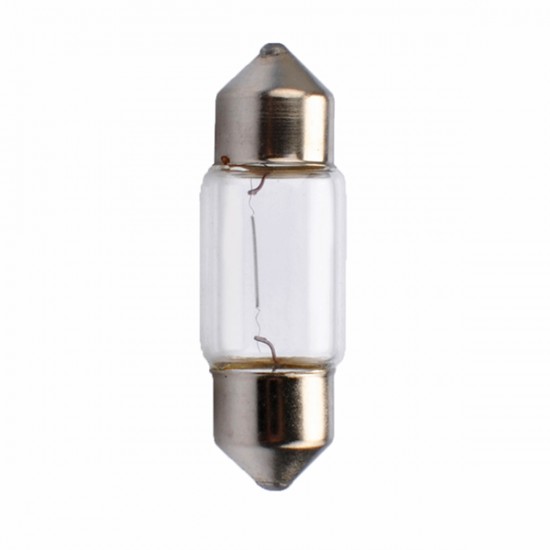 ΛΑΜΠΑΚΙΑ ΠΛΑΦΟΝΙΕΡΑΣ 10W 24V SV8,5 31mm STANDARD ΑΛΟΓΟΝΟΥ ΚΟΥΤΙ 10ΤΕΜ.