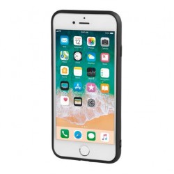 APPLE iPHONE 7 ΚΑΙ 8 ΘΗΚΗ ΚΙΝΗΤΟΥ DUO POCKET ΜΑΥΡΟ-ΚΟΚΚΙΝΟ ΜΑΓΝΗΤΙΚΗ SILVER LINE