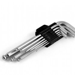 Amio - Σετ Κλειδιά τύπου Allen Imbus μήκος 125mm TKS - 9 τεμ. (01041/AM)