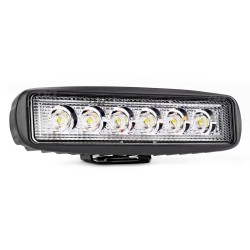 Amio – Προβολέας Εργασίας LED WL01 DAYLINE 9-60V 18W 6000K 6 LED Spot για Ισχυρό Φωτισμό σε Καθημερινή Χρήση – 1 Τεμ. (01612/AM)