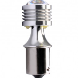 P21W 12V BA15s LED 4xCREE PREMIUM ΛΕΥΚΟ (ΜΟΝΟΠΟΛΙΚΟ) 1ΤΕΜ. M-TECH