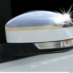 ΚΑΠΑΚΙΑ ΚΑΘΡΕΠΤΩΝ ΓΙΑ FORD FOCUS II 5D/SD/SW 2008-2014/MONDEO ΧΡΩΜΙΟΥ 2 ΤΕΜ. ΜΕΤΑΛΛΙΚΑ