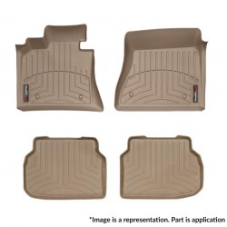 WeatherTech – Προστατευτικά Πατάκια Λάστιχο για Mercedes-Benz C-Class (W203) 05/2000 > 01/2007 4πορτο / Sedan για κορυφαία προστασία εσωτερικού με ανθεκτική κατασκευή παντός καιρού – 1 Σετ (45264-1-2/OTO)