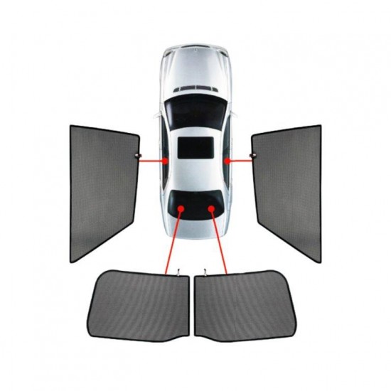 CarShades - ΚΟΥΡΤΙΝΑΚΙΑ  CAR SHADES ΓΙΑ CITROEN C5 4D 2008+ - 4 ΤΕΜ. (PVC.CIT-C5-4-B)