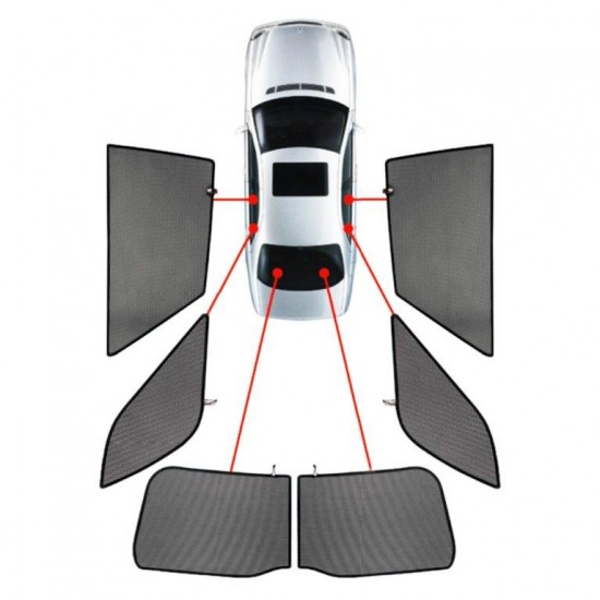 CarShades - ΚΟΥΡΤΙΝΑΚΙΑ  CAR SHADES ΓΙΑ HYUNDAI i30 SW 08-12 - 6 ΤΕΜ. (PVC.HYU-I30-E-A)