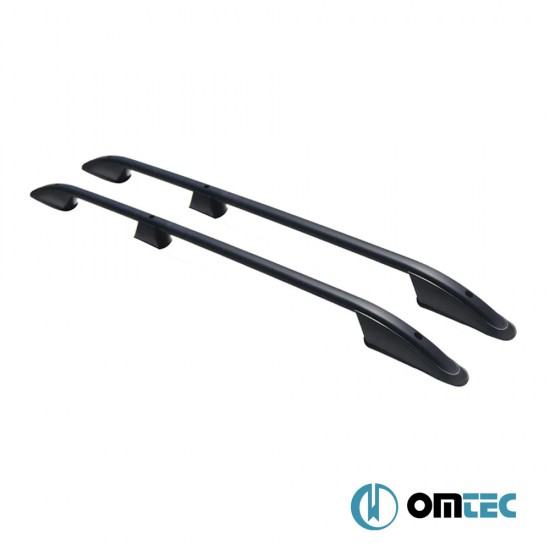 ΜΠΑΡΕΣ ΟΡΟΦΗΣ ΓΙΑ FORD TRANSIT CONNECT 2002-2014 ΠΑΡΑΛΛΗΛΕΣ ΑΛΟΥΜΙΝΙΟΥ L2 ΜΑΥΡΕΣ