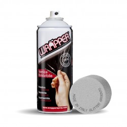ΠΡΟΣΤΑΤΕΥΤΙΚΟ ΦΙΛΜ ΣΕ ΣΠΡΕΙ WRAPPER SPECIAL COLOUR SILVER GLITTER 400 ml (ΑΣΗΜΙ GLITTER)