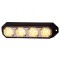 ΦΩΣ ΠΡΟΕΙΔΟΠΟΙΗΣΗΣ 12/24V HOR78 6W 4LED 143x35mm ΠΟΡΤΟΚΑΛΙ