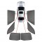 CarShades - ΚΟΥΡΤΙΝΑΚΙΑ  CAR SHADES ΓΙΑ VW GOLF 6 SW 09-12 - 6 ΤΕΜ. (PVC.VW-GOLF-E-F)