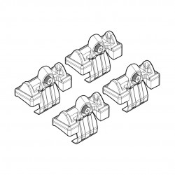 ΑΚΡΑ ΓΙΑ ΜΠΑΡΕΣ NORDRIVE ΓΙΑ TOYOTA COROLLA 5D 01/02-12/07 KIT