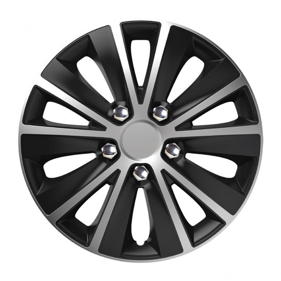Amio - ΤΑΣΙ 15 INCH RAPIDE NC SILVER BLACK - 1 ΤΕΜ. (10059/AM)